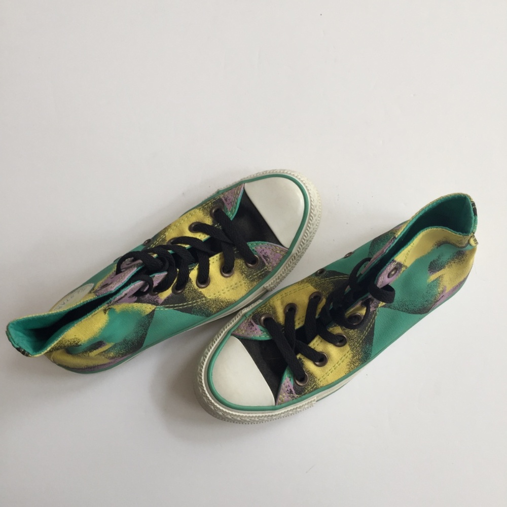 Converse Multi Colored All Star HT Sneaker Size 5 - Picture 3 of 3
